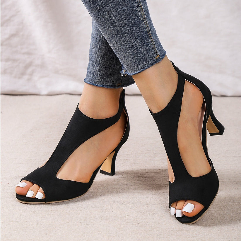 Women’s Open Toe Heeled Sandals