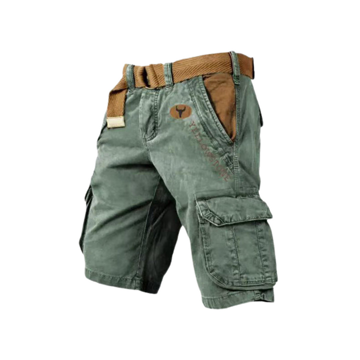 Men's Multi-Pocket Tactical Cargo Shorts