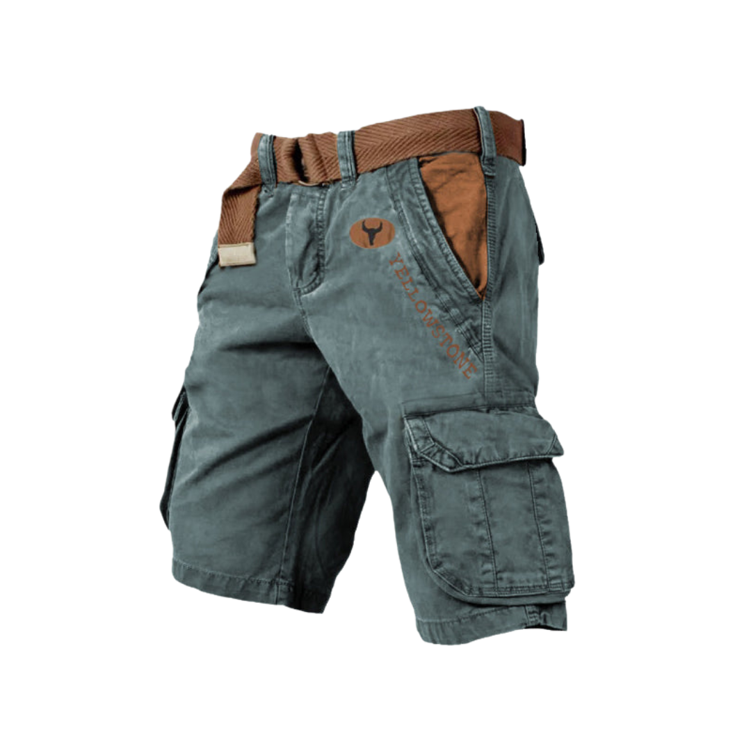 Men's Multi-Pocket Tactical Cargo Shorts