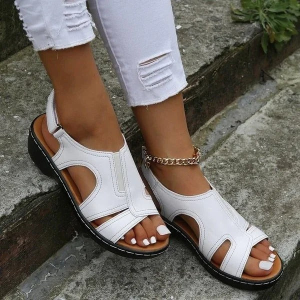 Slingback Sandals with Cut-Outs for Women