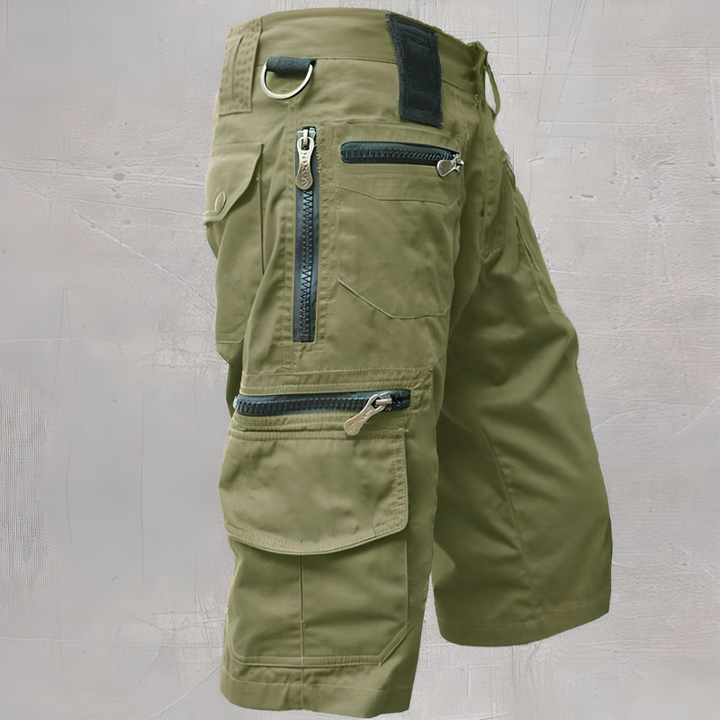 Men's Multi-Pocket Tactical Cargo Shorts