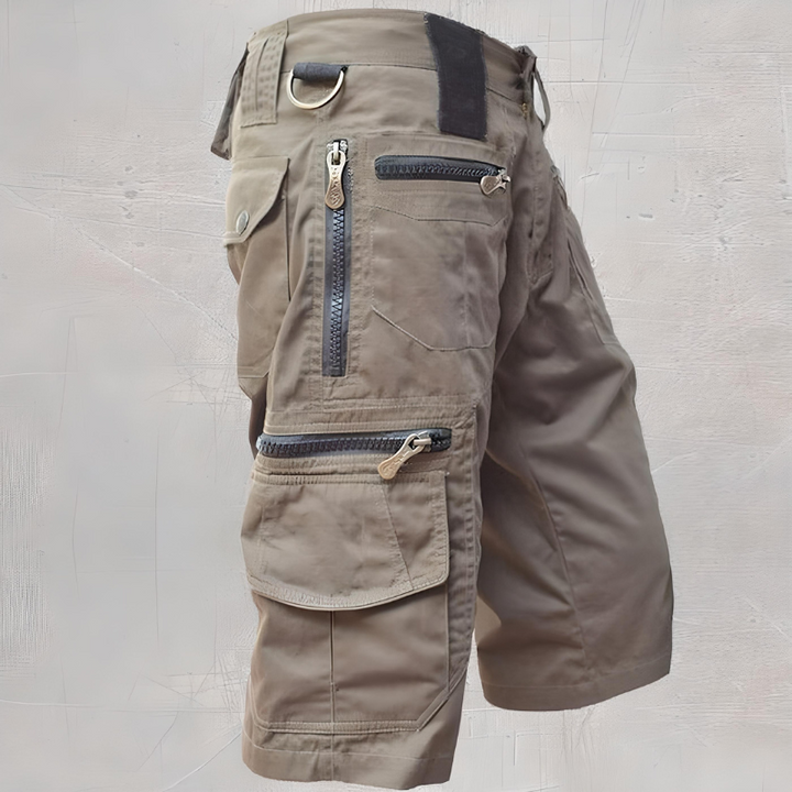 Men's Multi-Pocket Tactical Cargo Shorts