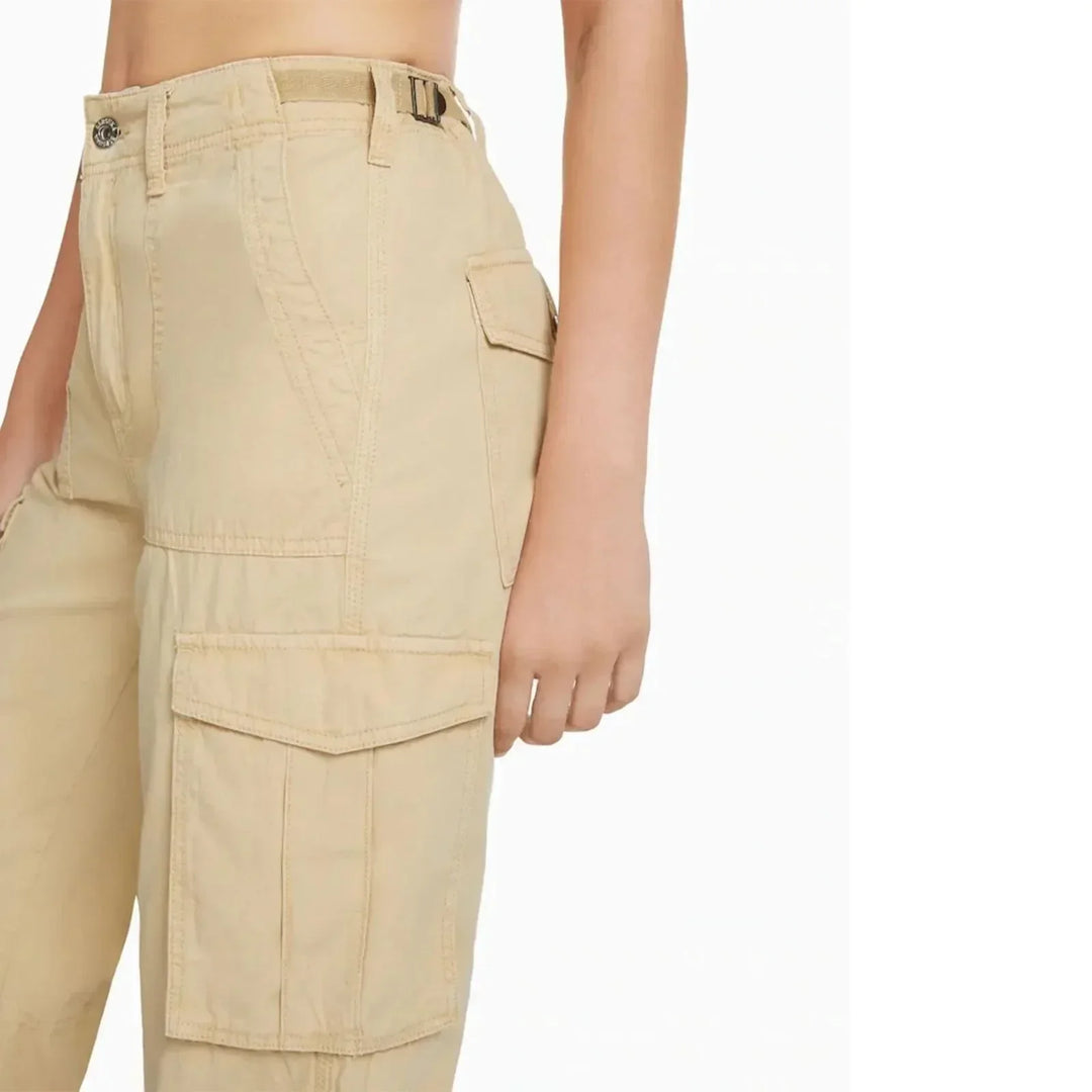 High Waist Cargo Pants for Women