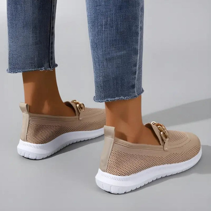 Women’s Breathable Mesh Slip-On Sneakers